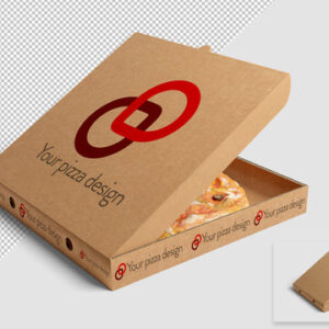 جعبه پیتزا ساده