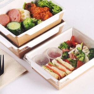 ظرف سالاد بدون درب