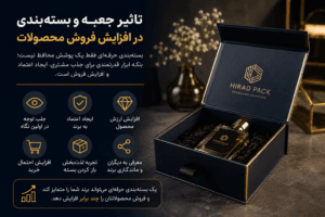 تاثیر جعبه و بستهبندی حرفهای در افزایش فروش محصولات