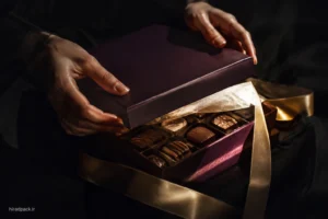 تصویر مفهومی تجربه بازکردن جعبه هدیه